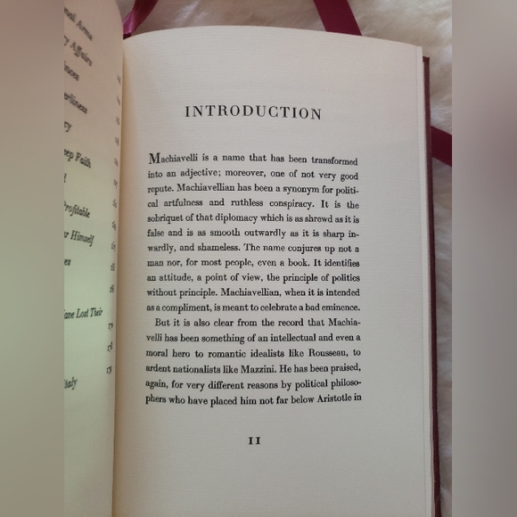 Leatherbound Book, The Prince by Machiavelli, Collectors Edition - Picture 7 of 12